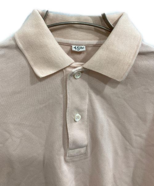 45R（フォーティファイブ・アール）45R (フォーティファイブ・アール) スーピマカノコの33色四角ポロ ピンク サイズ:-の古着・服飾アイテム