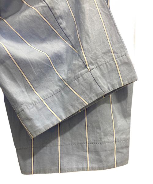 BLAMINK（ブラミンク）BLAMINK (ブラミンク) R C STRIPE CN LSL BL ブルー サイズ:38の古着・服飾アイテム