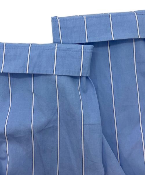 BLAMINK（ブラミンク）BLAMINK (ブラミンク) R C STRIPE CN LSL BL ブルー サイズ:38の古着・服飾アイテム