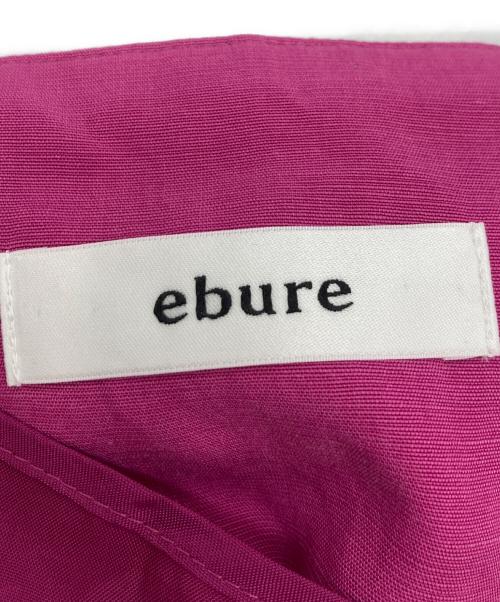 ebure（エブール）ebure (エブール) リネンブレンド アシンメトリー ロングスカート ピンク サイズ:36の古着・服飾アイテム