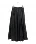 CLANE（クラネ）の古着「シアー スリット スカート」｜ブラック