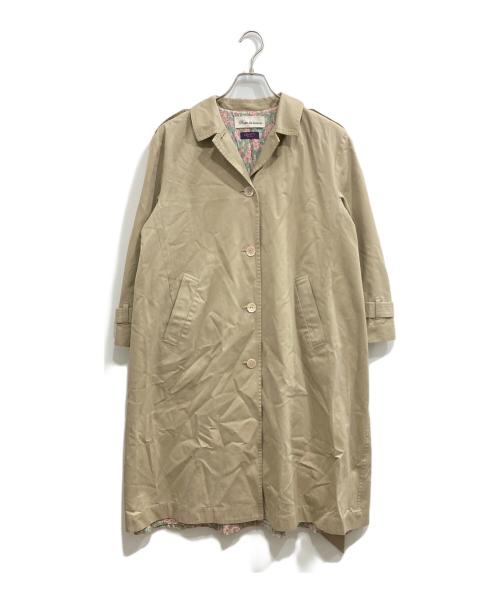 porter des boutons（ポルテデブトン）porter des boutons (ポルテデブトン) ステンカラーコート ベージュ サイズ:-の古着・服飾アイテム