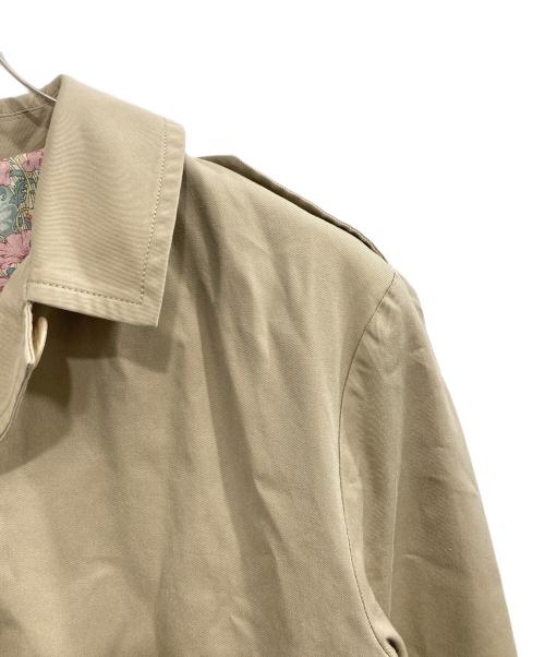 porter des boutons（ポルテデブトン）porter des boutons (ポルテデブトン) ステンカラーコート ベージュ サイズ:-の古着・服飾アイテム