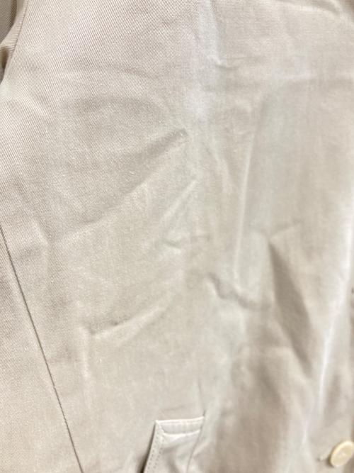 porter des boutons（ポルテデブトン）porter des boutons (ポルテデブトン) ステンカラーコート ベージュ サイズ:-の古着・服飾アイテム