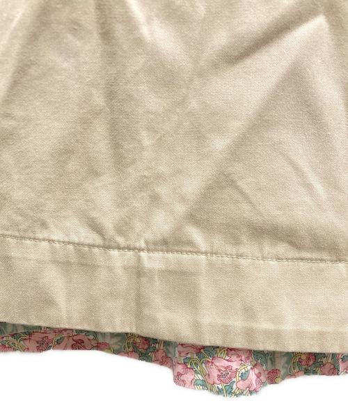 porter des boutons（ポルテデブトン）porter des boutons (ポルテデブトン) ステンカラーコート ベージュ サイズ:-の古着・服飾アイテム