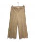'S Max Mara（エスマックスマーラ）の古着「ワイドパンツ」｜ベージュ