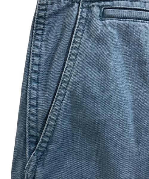 L.L.Bean（エルエルビーン）L.L.Bean (エルエルビーン) コットンワイドパンツ ブルー サイズ:36の古着・服飾アイテム
