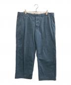 L.L.Beanエルエルビーン）の古着「コットンワイドパンツ」｜ブルー