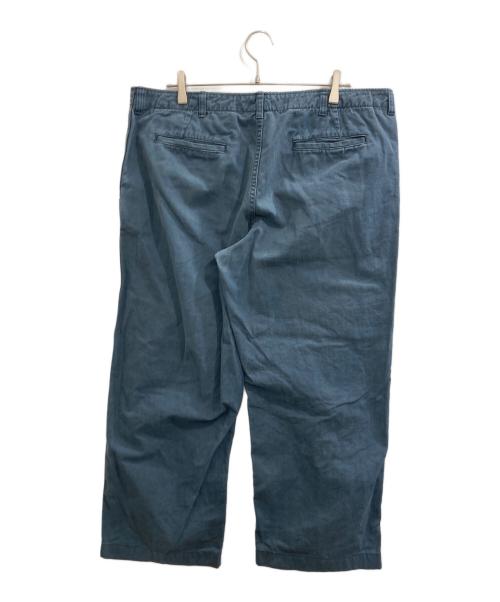 L.L.Bean（エルエルビーン）L.L.Bean (エルエルビーン) コットンワイドパンツ ブルー サイズ:36の古着・服飾アイテム