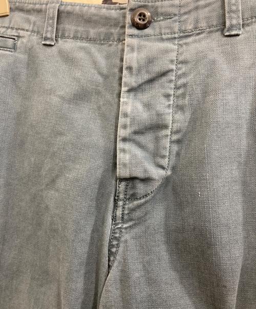 L.L.Bean（エルエルビーン）L.L.Bean (エルエルビーン) コットンワイドパンツ ブルー サイズ:36の古着・服飾アイテム