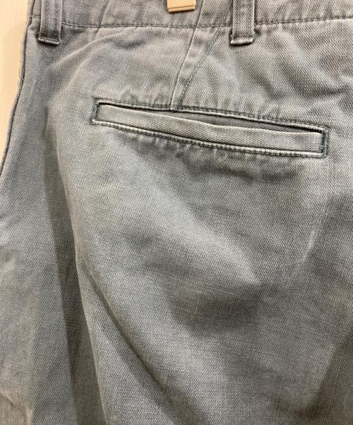 L.L.Bean（エルエルビーン）L.L.Bean (エルエルビーン) コットンワイドパンツ ブルー サイズ:36の古着・服飾アイテム