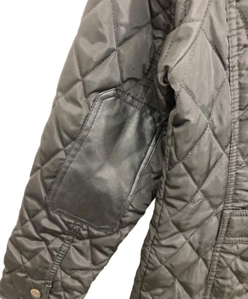 LAUREN RALPH LAUREN（ローレンラルフローレン）LAUREN RALPH LAUREN (ローレンラルフローレン) パイピング キルティングコート ブラック サイズ:XSの古着・服飾アイテム