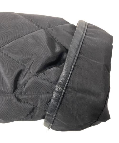 LAUREN RALPH LAUREN（ローレンラルフローレン）LAUREN RALPH LAUREN (ローレンラルフローレン) パイピング キルティングコート ブラック サイズ:XSの古着・服飾アイテム