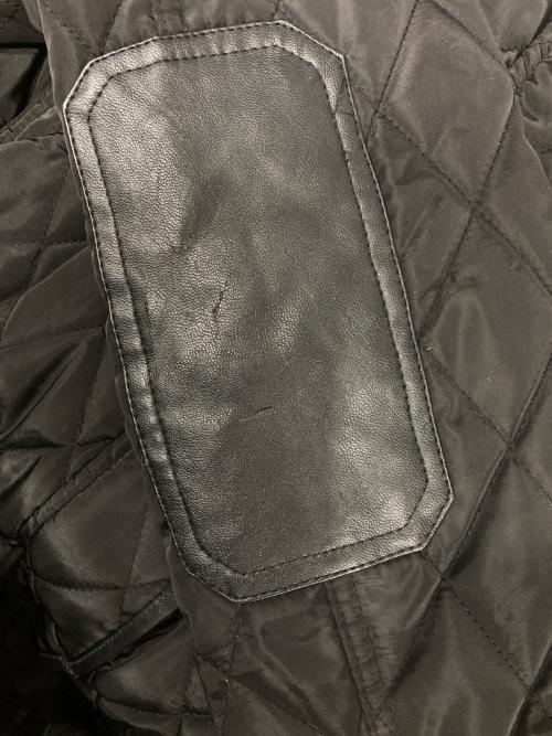 LAUREN RALPH LAUREN（ローレンラルフローレン）LAUREN RALPH LAUREN (ローレンラルフローレン) パイピング キルティングコート ブラック サイズ:XSの古着・服飾アイテム