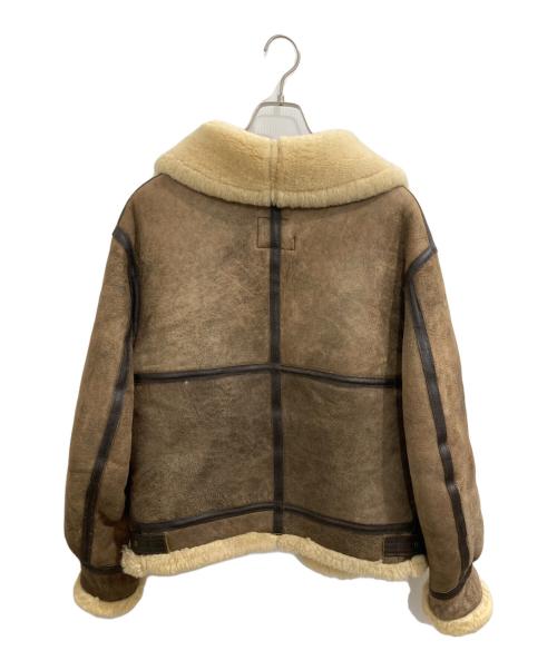 AVIREX（アヴィレックス）AVIREX (アヴィレックス) B-3 ムートンジャケット ブラウン サイズ:38の古着・服飾アイテム