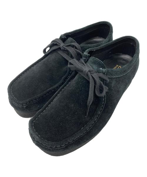 CLARKS（クラークス）CLARKS (クラークス) ワラビーシューズ ブラック サイズ:UK7/US8M/EU41の古着・服飾アイテム