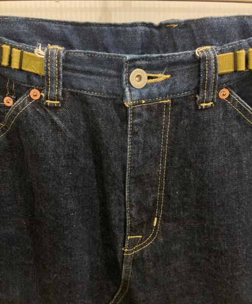 GANRYU（ガンリュウ）GANRYU (ガンリュウ) デニムサルエルパンツ インディゴ サイズ:Sの古着・服飾アイテム