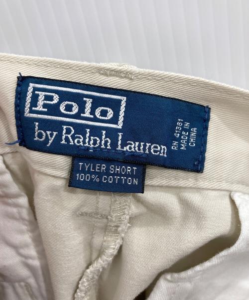 POLO RALPH LAUREN（ポロ・ラルフローレン）POLO RALPH LAUREN (ポロ・ラルフローレン) チノショーツ アイボリー サイズ:35の古着・服飾アイテム