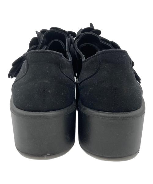 TOKYO BOPPER（トーキョーボッパー）TOKYO BOPPER (トーキョーボッパー) フラワープラットフォームスニーカー ブラック サイズ:24.0cmの古着・服飾アイテム