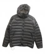 SO SHOP&HOSTELソウショップアンドホステル）の古着「MICRO RIPSTOP HOODED DOWN JACKET」｜ブラック