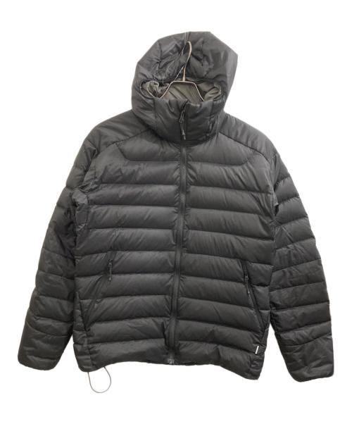 SO SHOP&HOSTEL（ソウショップアンドホステル）SO SHOP&HOSTEL (ソウショップアンドホステル) MICRO RIPSTOP HOODED DOWN JACKET ブラック サイズ:3の古着・服飾アイテム