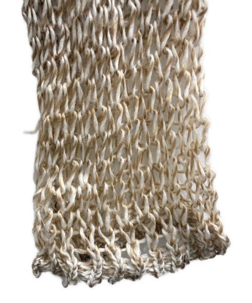 Jaded London（ジェイデッドロンドン）Jaded London (ジェイデッドロンドン) グラデーション メッシュニット ベージュ×ブラウン サイズ:Lの古着・服飾アイテム