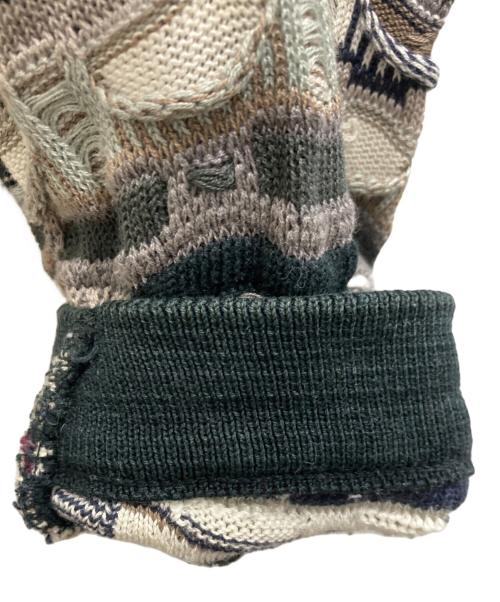 Coogi（クージー）Coogi (クージー) 3Dニット マルチカラー サイズ:XLの古着・服飾アイテム