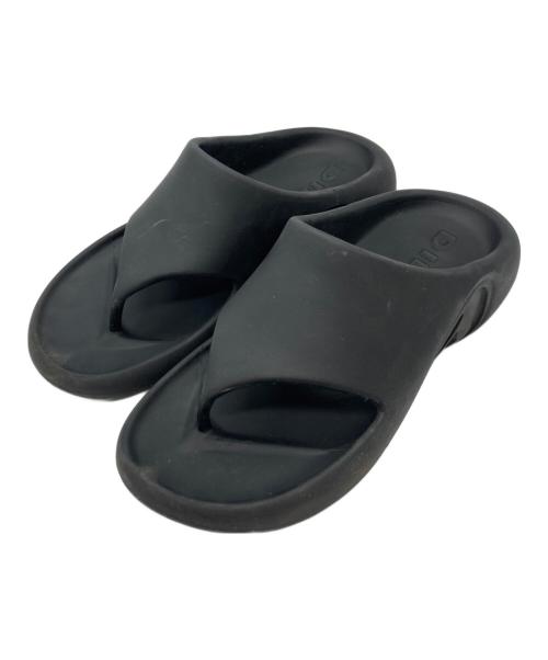 DIESEL（ディーゼル）DIESEL (ディーゼル) EVA ラバー サンダル ブラック サイズ:44の古着・服飾アイテム