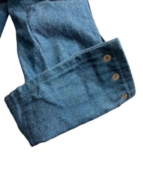 RE-PURPOSE（リパーパス）RE-PURPOSE　 (リパーパス) DENIM WESTERN SHIRT/デニム ウエスタンシャツ インディゴ サイズ:Mの古着・服飾アイテム