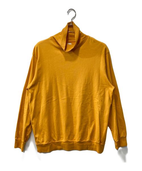blurhms ROOTSTOCK（ブラームスルーツストック）blurhms ROOTSTOCK (ブラームスルーツストック) ハイネックカットソー イエロー サイズ:2の古着・服飾アイテム
