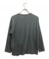 BATONER　 (バトナ―) DRY WOOL LONG T-SHIRT/ドライウール ロンT チャコールグレー サイズ:2：11000円