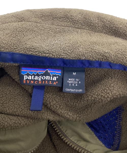 Patagonia（パタゴニア）Patagonia (パタゴニア) シンチラフリースジャケット オリーブ サイズ:Mの古着・服飾アイテム