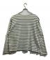 AURALEE (オーラリー) IENA (イエナ) EXCLUSIVE BASQUE SHIRT WIDE グリーン×ホワイト サイズ:1：5000円