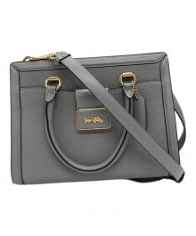 COACH（コーチ）の古着「グレース キャリーオール ショルダーバッグ」｜グレー