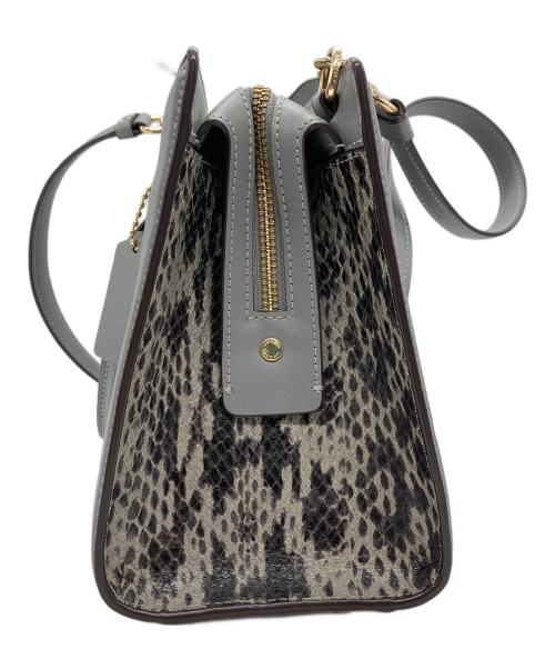 COACH（コーチ）COACH (コーチ) グレース キャリーオール ショルダーバッグ グレーの古着・服飾アイテム