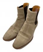 Saint Laurent Parisサンローランパリ）の古着「サイドゴアチェルシーブーツ」｜ベージュ