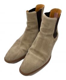 Saint Laurent Paris（サンローランパリ）の古着「サイドゴアチェルシーブーツ」｜ベージュ