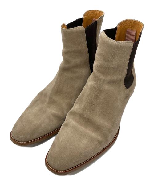 Saint Laurent Paris（サンローランパリ）Saint Laurent Paris (サンローランパリ) サイドゴアチェルシーブーツ ベージュ サイズ:43の古着・服飾アイテム