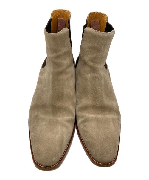 Saint Laurent Paris（サンローランパリ）Saint Laurent Paris (サンローランパリ) サイドゴアチェルシーブーツ ベージュ サイズ:43の古着・服飾アイテム