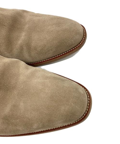 Saint Laurent Paris（サンローランパリ）Saint Laurent Paris (サンローランパリ) サイドゴアチェルシーブーツ ベージュ サイズ:43の古着・服飾アイテム