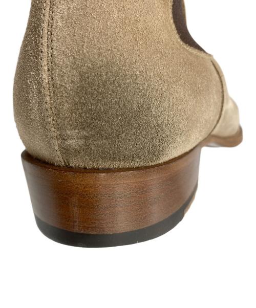 Saint Laurent Paris（サンローランパリ）Saint Laurent Paris (サンローランパリ) サイドゴアチェルシーブーツ ベージュ サイズ:43の古着・服飾アイテム