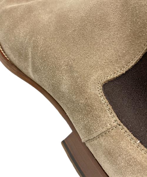 Saint Laurent Paris（サンローランパリ）Saint Laurent Paris (サンローランパリ) サイドゴアチェルシーブーツ ベージュ サイズ:43の古着・服飾アイテム