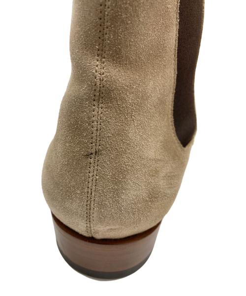 Saint Laurent Paris（サンローランパリ）Saint Laurent Paris (サンローランパリ) サイドゴアチェルシーブーツ ベージュ サイズ:43の古着・服飾アイテム