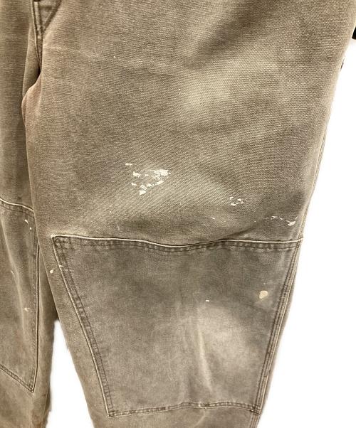 CarHartt（カーハート）CarHartt (カーハート) ダック オーバーオール ブラウン サイズ:42×30の古着・服飾アイテム