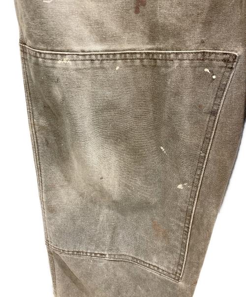 CarHartt（カーハート）CarHartt (カーハート) ダック オーバーオール ブラウン サイズ:42×30の古着・服飾アイテム