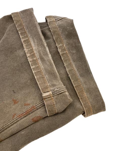 CarHartt（カーハート）CarHartt (カーハート) ダック オーバーオール ブラウン サイズ:42×30の古着・服飾アイテム