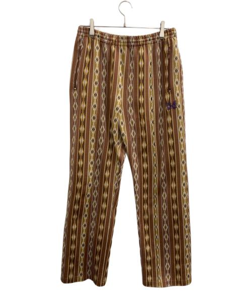 Needles（ニードルズ）Needles (ニードルズ) トラックパンツ/Track Pant-Poly Jacquard ブラウン サイズ:Lの古着・服飾アイテム