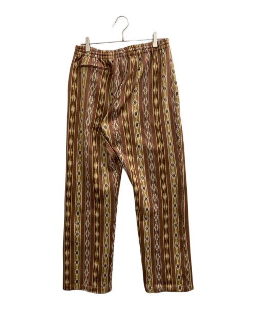 Needles（ニードルズ）Needles (ニードルズ) トラックパンツ/Track Pant-Poly Jacquard ブラウン サイズ:Lの古着・服飾アイテム