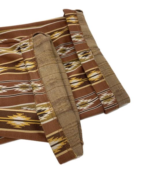 Needles（ニードルズ）Needles (ニードルズ) トラックパンツ/Track Pant-Poly Jacquard ブラウン サイズ:Lの古着・服飾アイテム