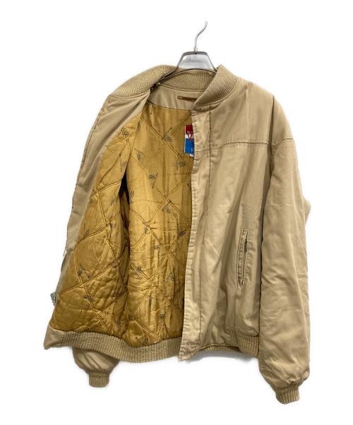 Varsity by Catalina（バーシティ バイ カタリーナ）Varsity by Catalina (バーシティ バイ カタリーナ) 70's ダービージャケット ベージュ サイズ:42の古着・服飾アイテム